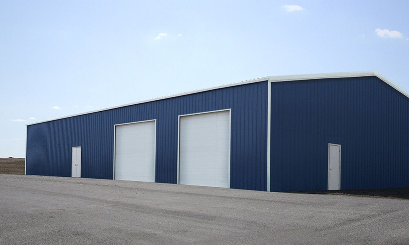 Light steel workshop or warehouse