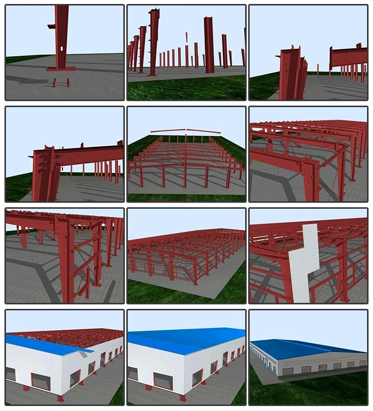 Cheap Cost Steel Structure Workshop  steel structure warehouse 