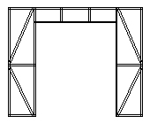 Cold-formed Steel Frame Wall Frame