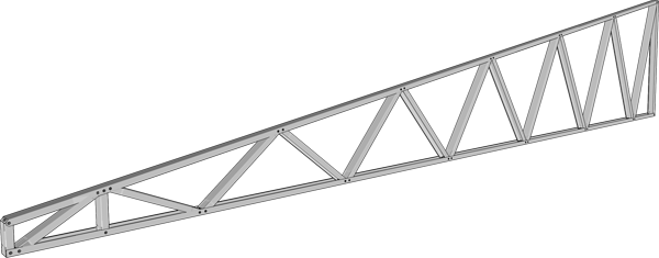 Fast Assembled Cold-formed Steel Roofing Truss System