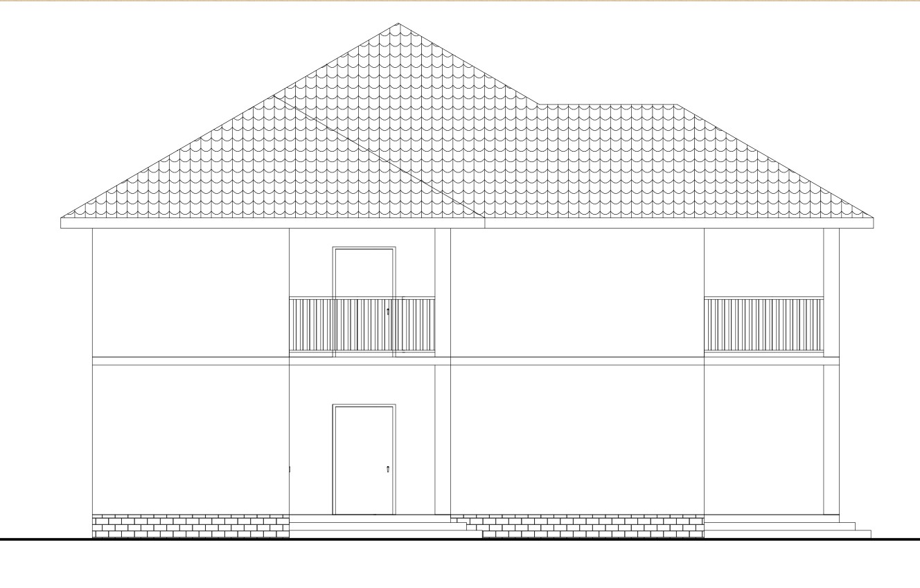 Luxury two storey holiday villa