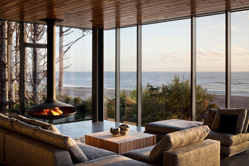 Prefab beach house