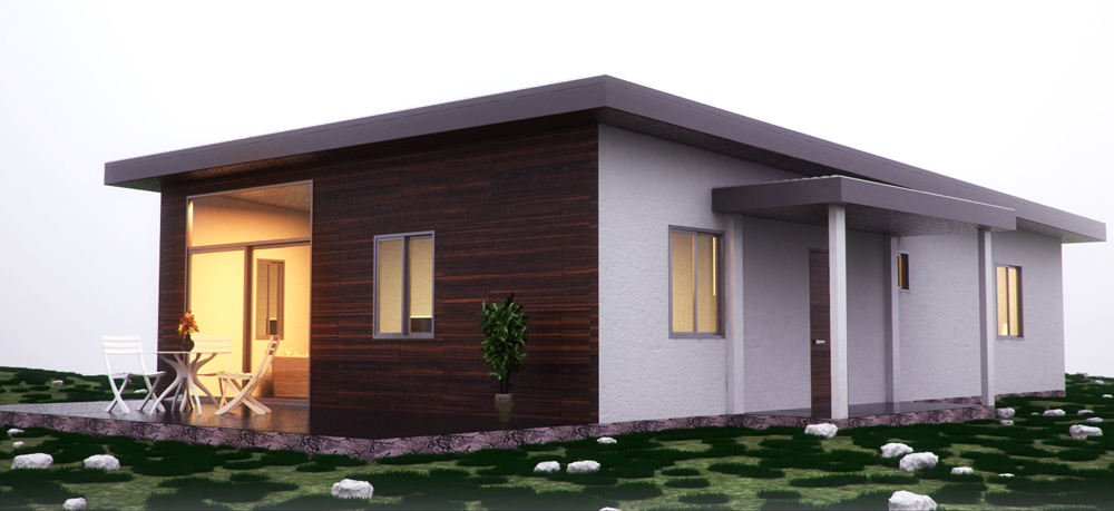 Economic modular house