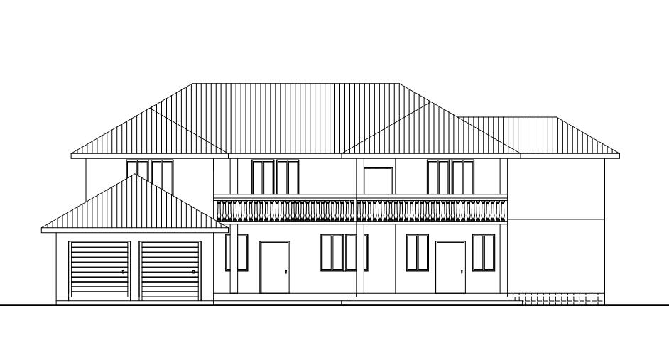 Large size 2 storeys villa house