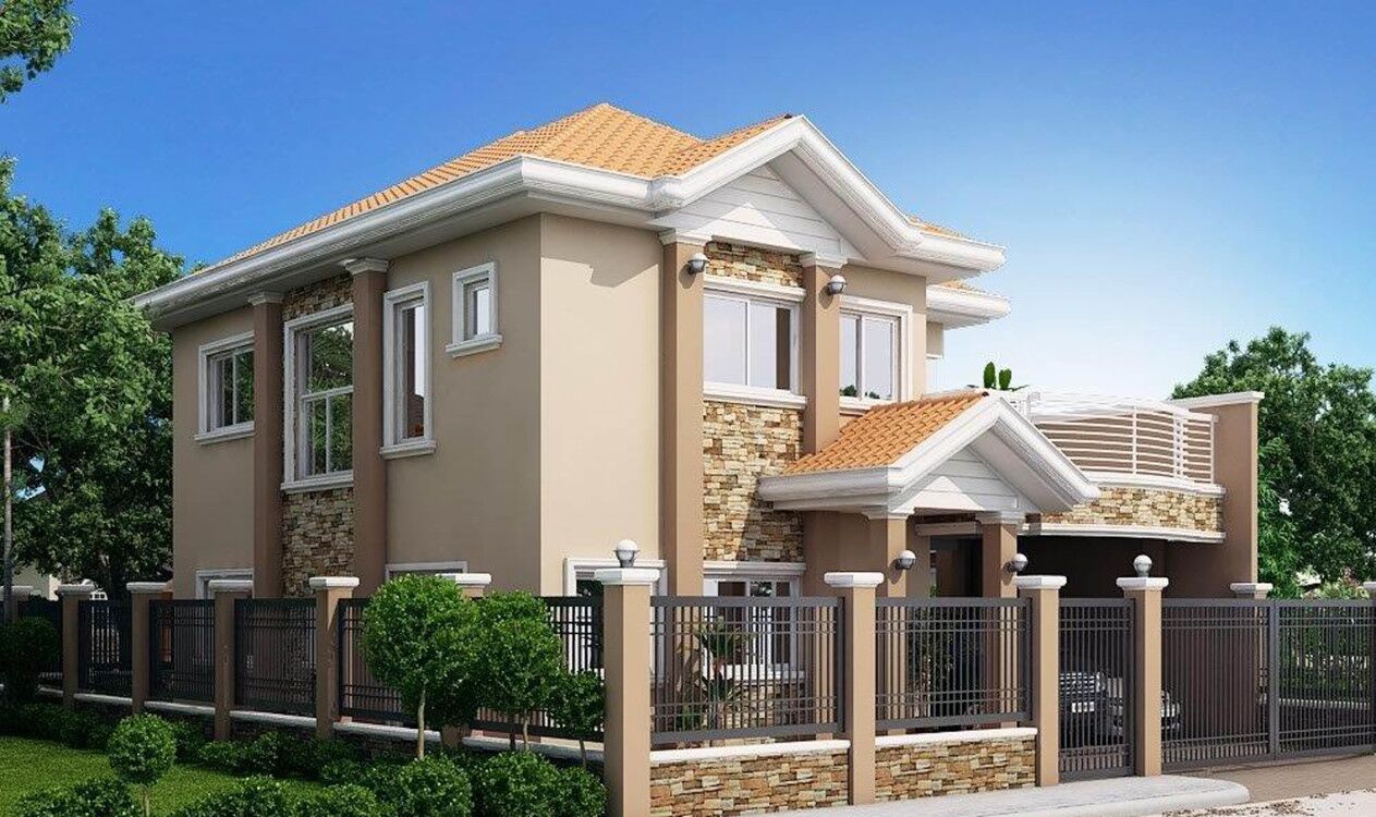 Steel structure villa house