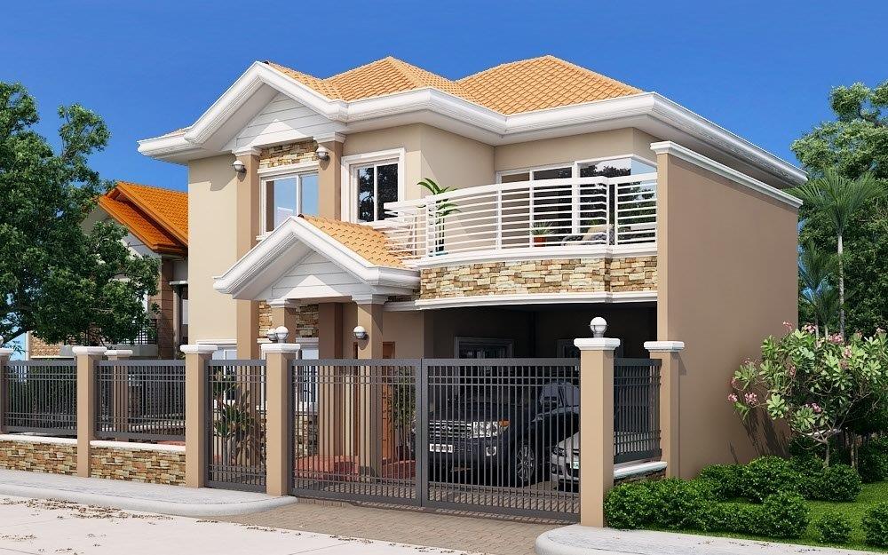 Steel structure villa house
