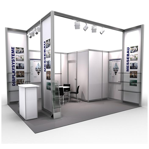 Light steel structure booth