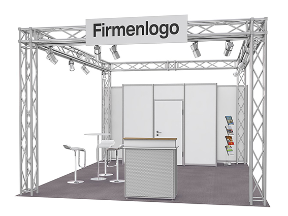 Light steel structure booth