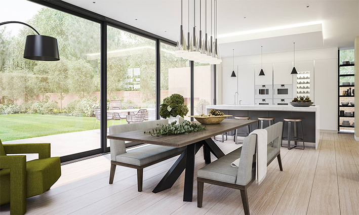 Prefab farm house