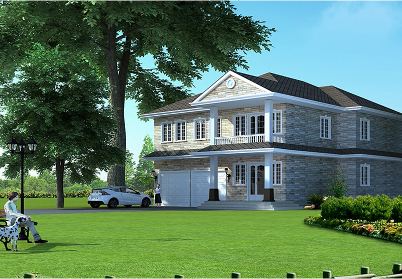 Light steel villa in the future industry development