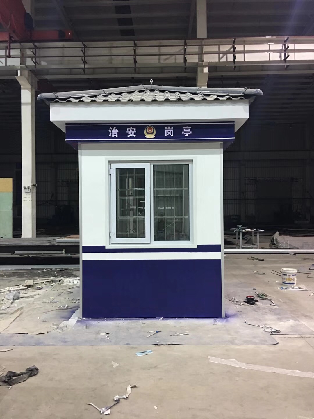 Lightweight Security Kiosk Sentry Box