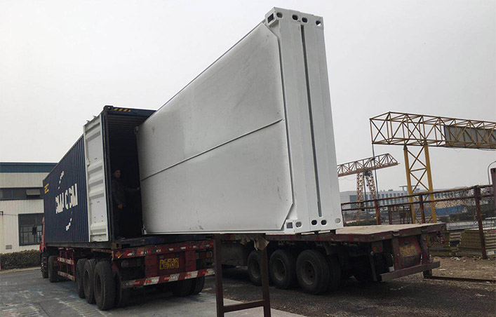 20ft portable flat pack container house