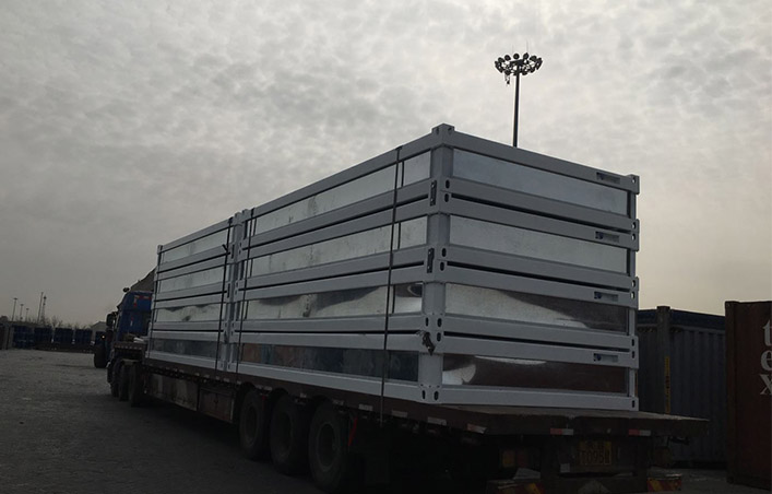 20ft portable flat pack container house