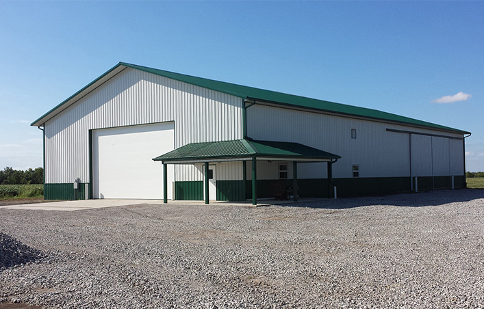 Low cost steel structure warehouse building