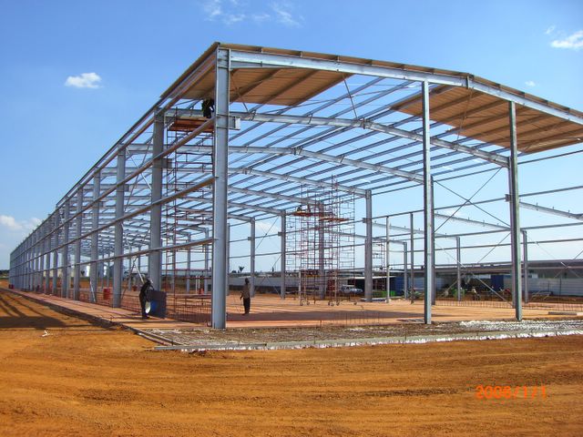 Steel  structure warehouse design