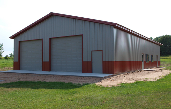 Steel warehouse structure design