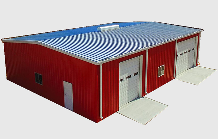 Low Cost Steel Structure Frame Warehouse