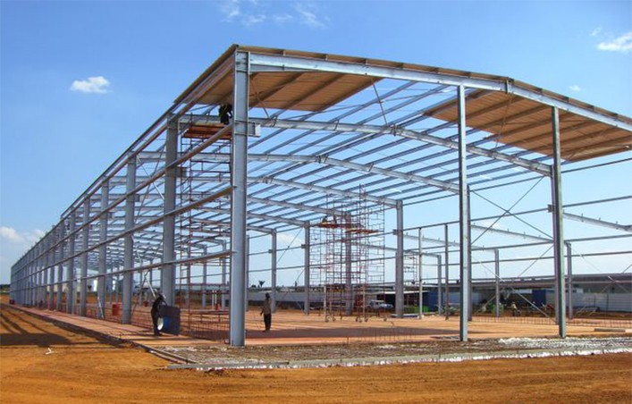 Steel Structure Frame Complete Warehouse Plan