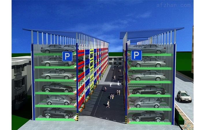 Steel Structure for Car Parking