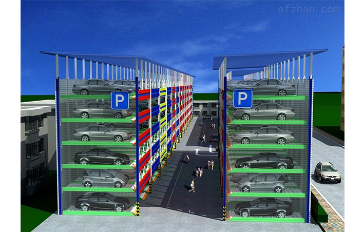 automatically steel structure car parking.jpg