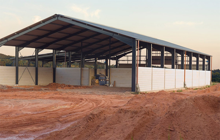 Prefab Steel Framing Shed