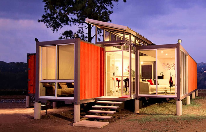 luxury modified shipping container homes