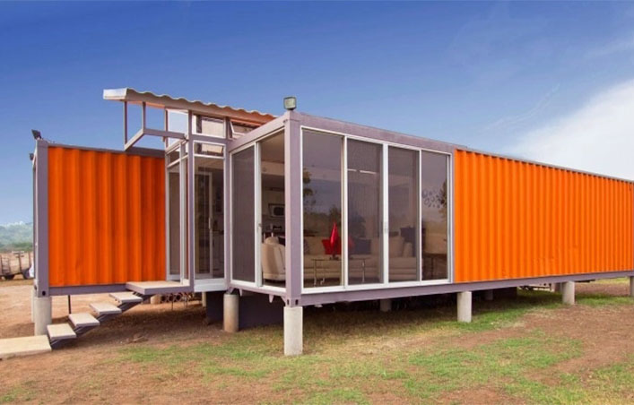 luxury modified shipping container homes