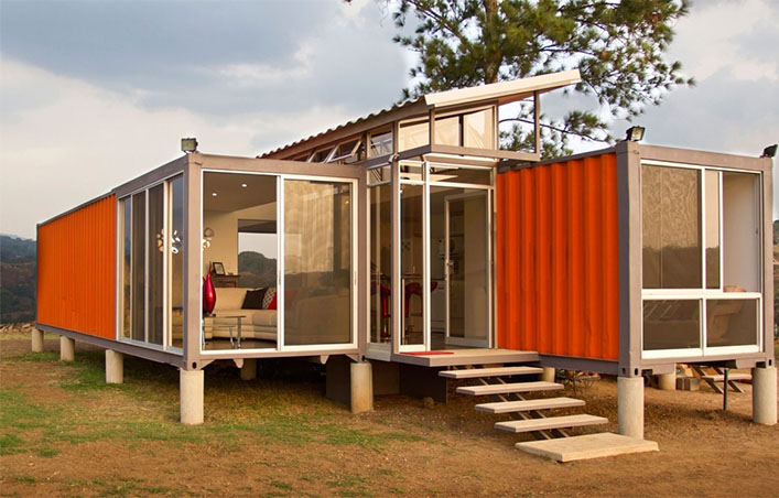 luxury modified shipping container homes