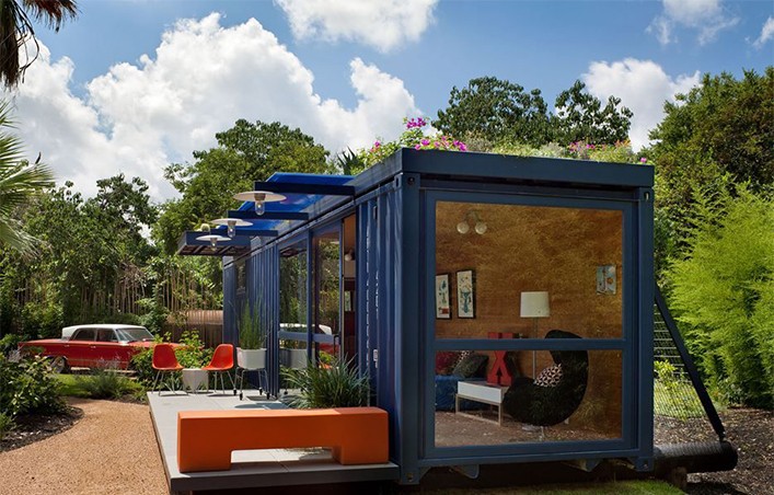 prefab shipping container guest homes