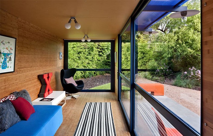 prefab shipping container guest homes