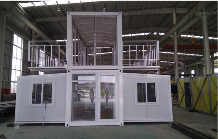 2 floor morden 20ft  expandable container house