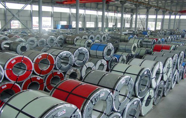 GALVANIZED AND GALVALUME COLOR STEEL COIL