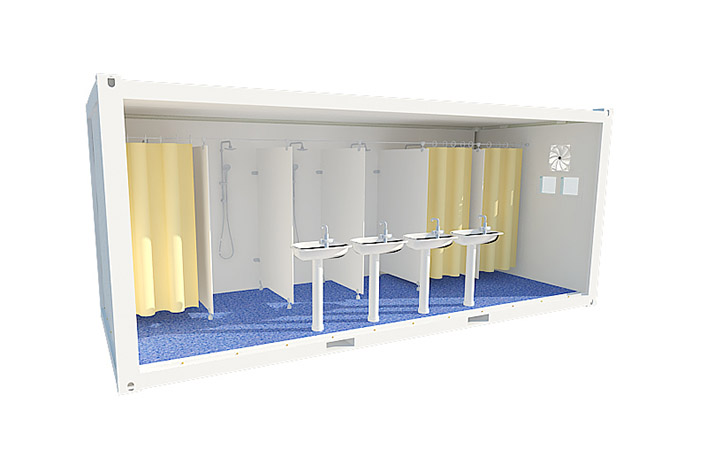 Affordable Container Shower Room