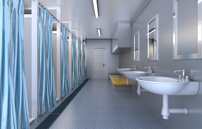 Affordable Container Shower Room