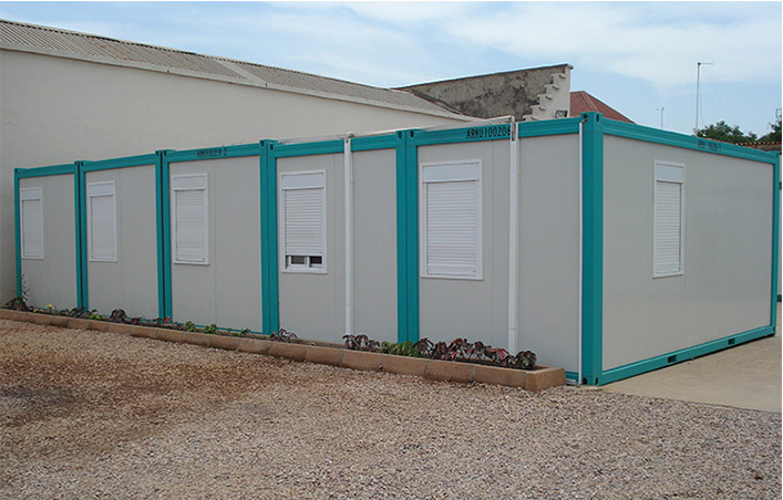 office use flat pack container cabin building
