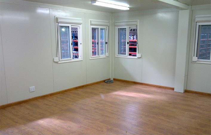 office use flat pack container cabin building