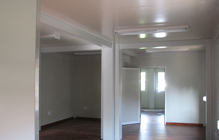 office use flat pack container cabin building