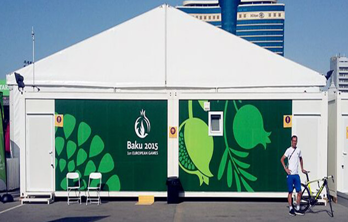 Commerical use modular container house