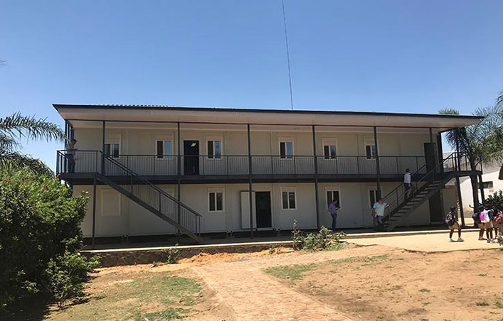 2-story container school buildings