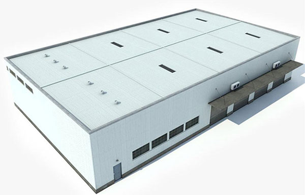 Low cost steel structure warehouse building