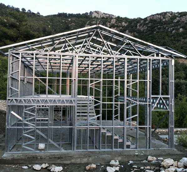 steel structure house manufacturer steel structure house