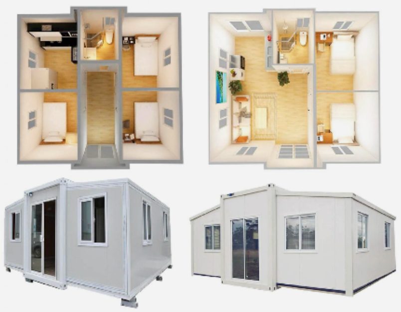 Weizhengheng 20ft/40ft Expandable Solar Container Houses