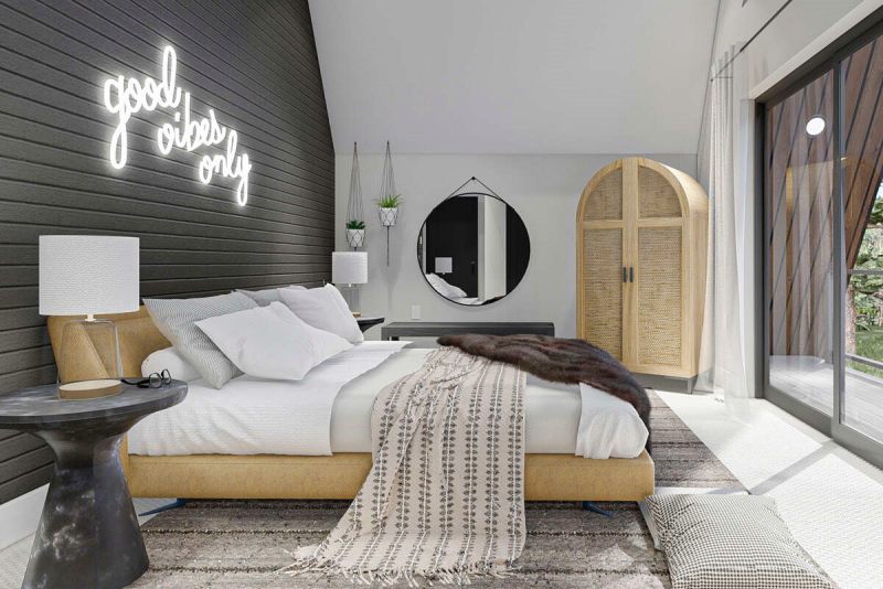 a frame house Bedroom display.jpg a frame house Bedroom display.jpg