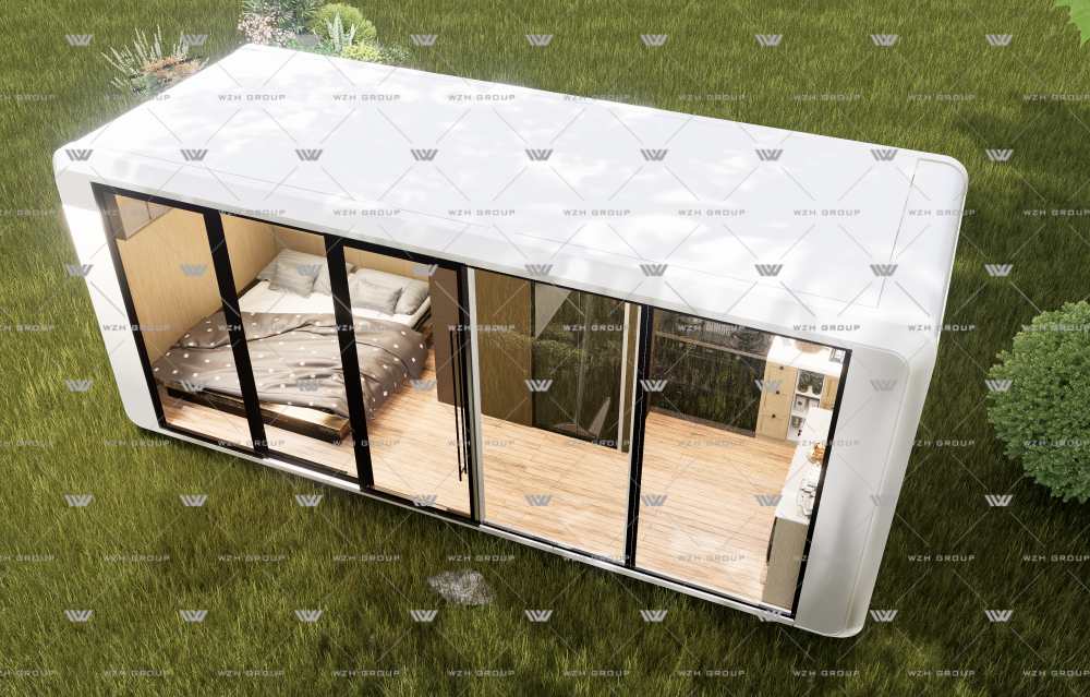WZHhouse 20-Foot Apple Cabin Container Home: Creating the Ideal Outdoor Living Space