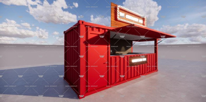 20ft Shipping Container Coffee Shop