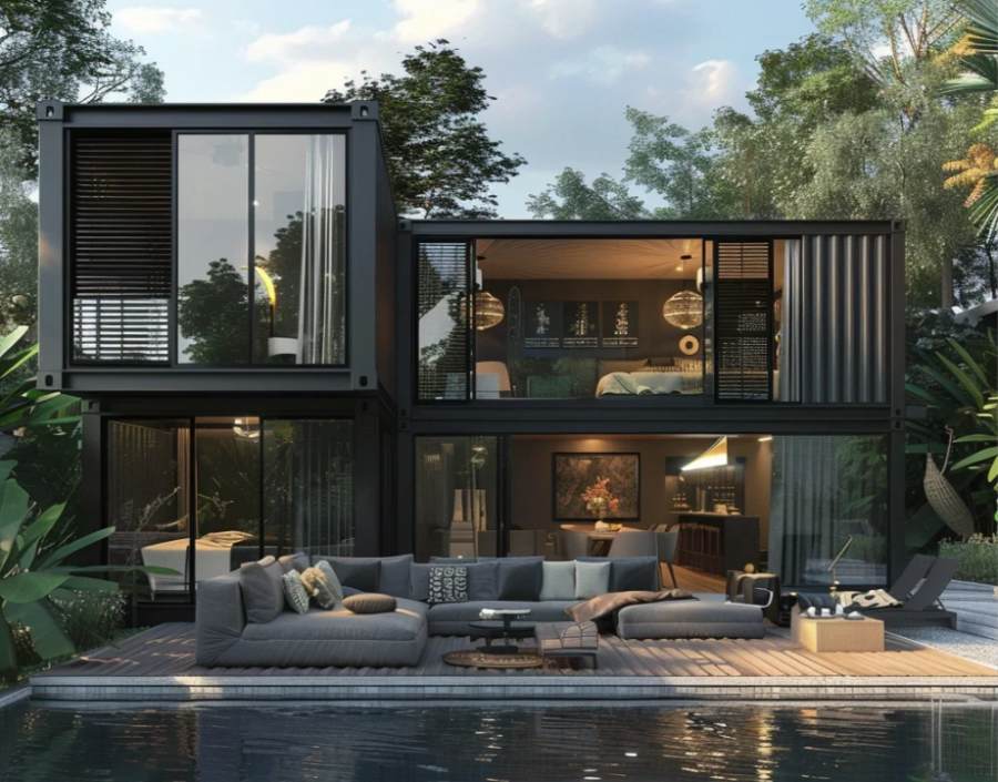 How Many Shipping Containers Are Needed to Build a Four-Bedroom House