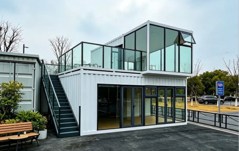 Portable Office Container House: A Flexible Workspace for Modern Projects