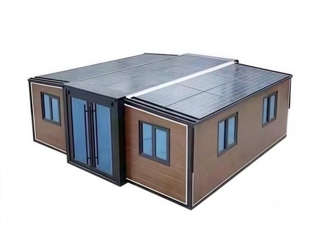 20ft 40ft expandable container house with solar energy​