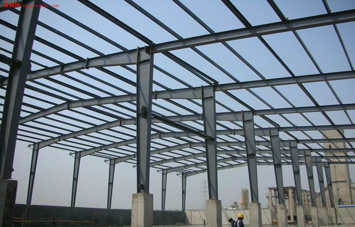 Steel structure warehouse