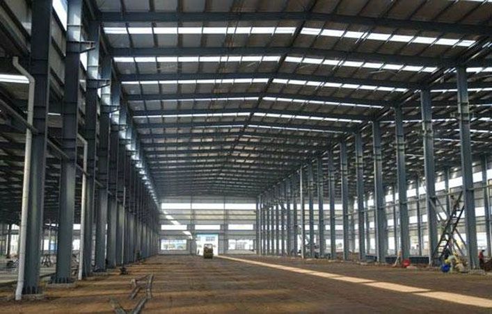 Steel structure warehouse